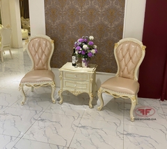 BỘ BÀN TRÀ 2 GHẾ THƯ GIÃN TÂN CỔ ĐIỂN CHO PHÒNG NGỦ ĐẸP D501
