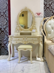 BÀN TRANG ĐIỂM 1M TÂN CỔ ĐIỂN DÁT VÀNG 903B