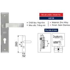 Khóa tay gạt NEWNEO mã L82136