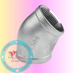 Chếch INOX Ren- 45 Độ