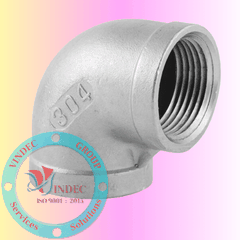 Cút Ren INOX - 90 Độ