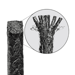 Dây Tết Chèn Graphite Sợi Inconel