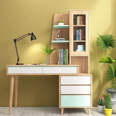 Bàn làm việc cá nhân tại nhà thiết kế tiện dụng BLV-002