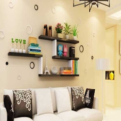 KỆ TRANG TRÍ GIÁ SÁCH TREO TƯỜNG KG-123
