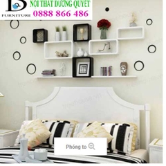 Kệ treo trường nổi bật cho phòng ngủ - KG- 155
