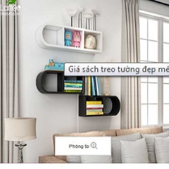 Giá sách treo tường đẹp mê mẩn lòng người - KS- 159