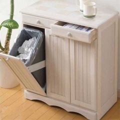Tủ đựng rác bằng Gỗ có ngăn kéo TG-018