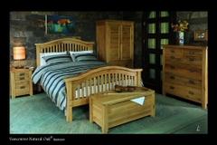 Giường sồi phong cách tây âu G - 007