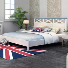 GIƯỜNG GỖ TỰ NHIÊN HIỆN ĐẠI G-037