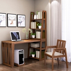 Bàn làm việc gỗ sồi tự nhiên BLV - 001