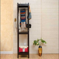 kệ gỗ bậc thang treo đồ KS-006