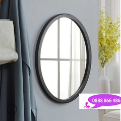 khung gương gỗ bầu dục KG-008
