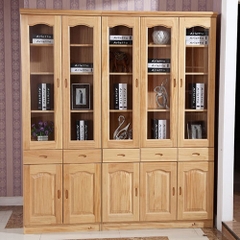 Tủ tài liệu văn phòng gỗ tự nhiên GS - 005
