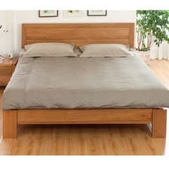 Giường ngủ gỗ sồi G - 008