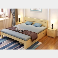 Giường ngủ gỗ tự nhiên G - 002