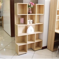 Giá sách Zic Zac gỗ công nghiệp GS-001