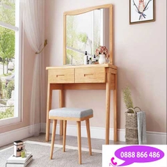 bàn trang điểm cá nhân gỗ tự nhiên BTD-127