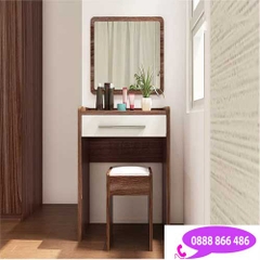 bàn trang điểm gỗ nhỏ gọn  BTD-133