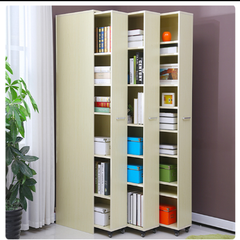Giá sách 3 khoang di chuyển KS-405
