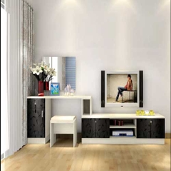 bàn trang điểm liền kệ tivi BTD-144