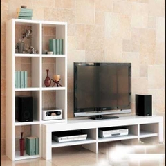 kệ tivi kết hợp giá sách KG-428