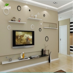 Kệ gỗ trang trí đẹp thanh ngang
