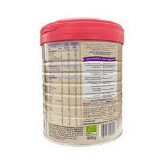 Sữa bò hữu cơ Babybio số 2 dòng Optima bổ sung lợi khuẩn 800g (6 - 12 tháng)