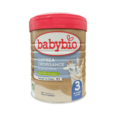 Sữa dê hữu cơ tăng trưởng Babybio số 3 800g (10 - 36 tháng)