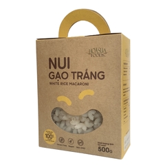 Nui gạo trắng Hoa Sữa 500g