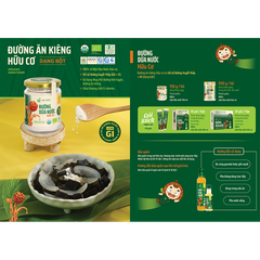 Đường dừa nước hữu cơ VIETNIPA - Hộp 10 gói