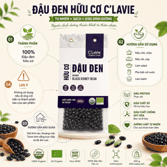 Đậu đen hữu cơ C'LaVie 200g