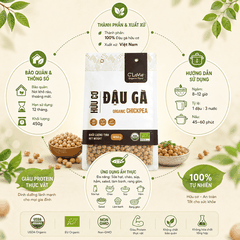 Đậu gà hữu cơ C'LaVie 450g
