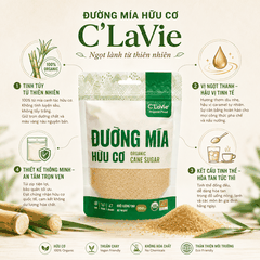 Đường mía hữu cơ C'LaVie 350g