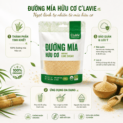 Đường mía hữu cơ C'LaVie 750g