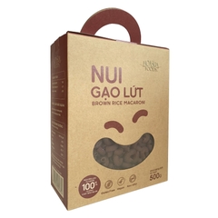 Nui gạo lứt Hoa Sữa 500g