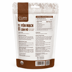 Yến mạch cán vỡ hữu cơ C'LaVie 350g
