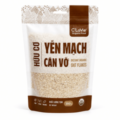 Yến mạch cán vỡ hữu cơ C'LaVie 350g