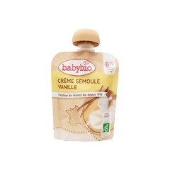 Váng sữa hữu cơ cho bé vị vani Babybio 85g (≥ 6 tháng)