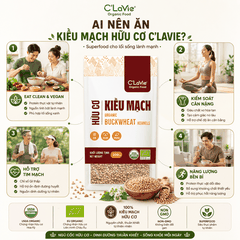 Hạt kiều mạch hữu cơ C'LaVie 200g