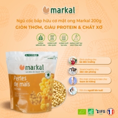 Ngũ cốc bắp (ngô) hữu cơ mật ong Markal 200g