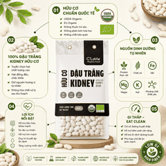 Đậu trắng kidney hữu cơ C'LaVie 200g