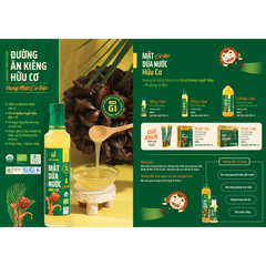 Mật dừa nước cô đặc hữu cơ VIETNIPA 375g