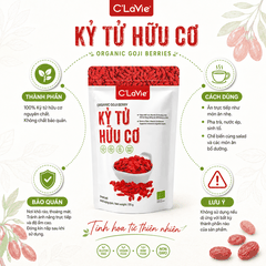 Kỷ tử hữu cơ C'LaVie 170g (34g x 5 gói)