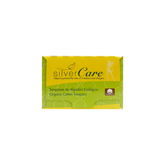 Tampon hữu cơ 2 giọt Silvercare Regular 18 miếng