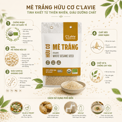 Mè trắng hữu cơ C'LaVie 200g