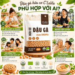 Đậu gà hữu cơ C'LaVie 450g