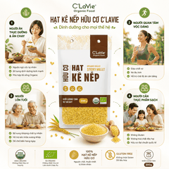 Hạt kê nếp hữu cơ C'LaVie 450g