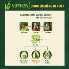 Đường dừa nước hữu cơ VIETNIPA - 550g
