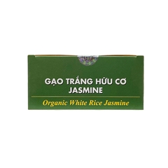 Gạo trắng  hữu cơ Jasmine Hoa Sữa 1kg