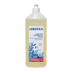 Nước rửa bát sinh học đậm đặc hương chanh Lerutan 1L